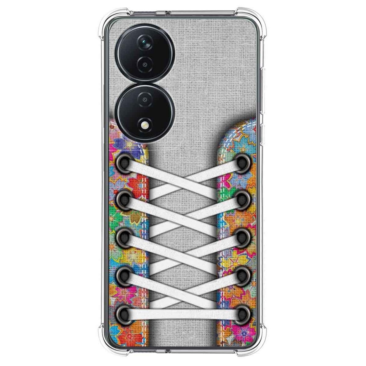 Funda Silicona Antigolpes para Huawei Honor 90 Smart 5G diseño Zapatillas 04 Dibujos