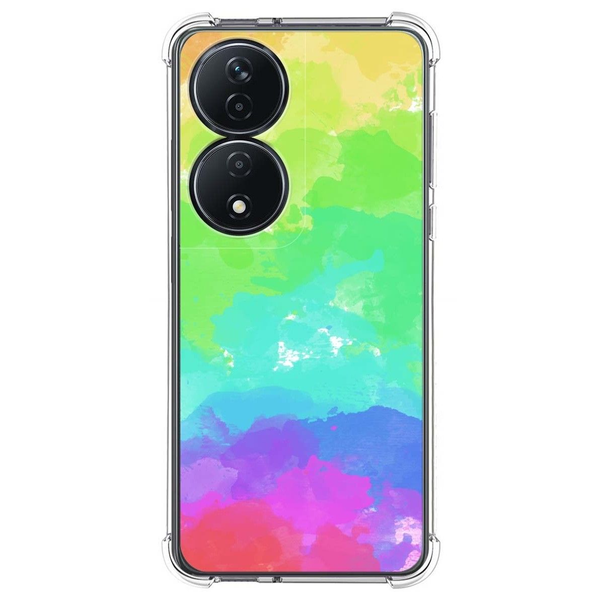 Funda Silicona Antigolpes para Huawei Honor 90 Smart 5G diseño Acuarela 03 Dibujos
