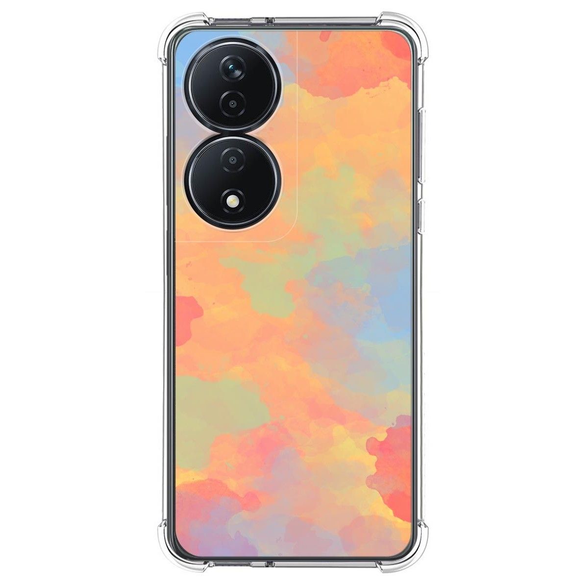 Funda Silicona Antigolpes para Huawei Honor 90 Smart 5G diseño Acuarela 08 Dibujos