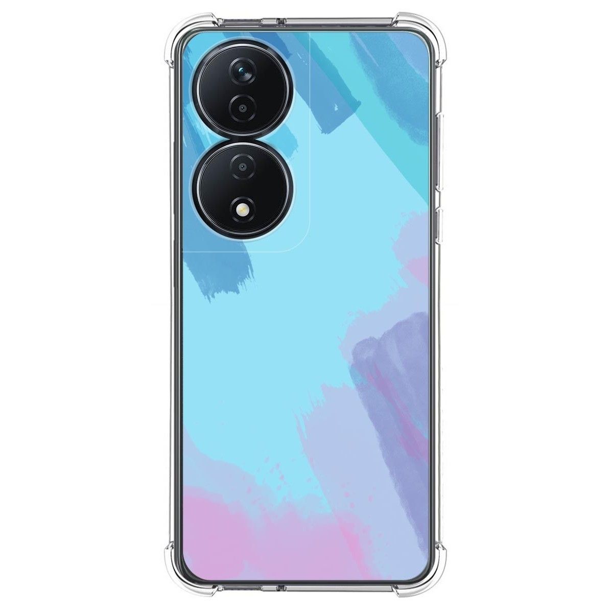 Funda Silicona Antigolpes para Huawei Honor 90 Smart 5G diseño Acuarela 10 Dibujos