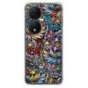 Funda Silicona Antigolpes para Huawei Honor 90 Smart 5G diseño Flores 04 Dibujos
