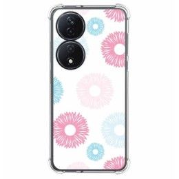 Funda Silicona Antigolpes para Huawei Honor 90 Smart 5G diseño Flores 06 Dibujos