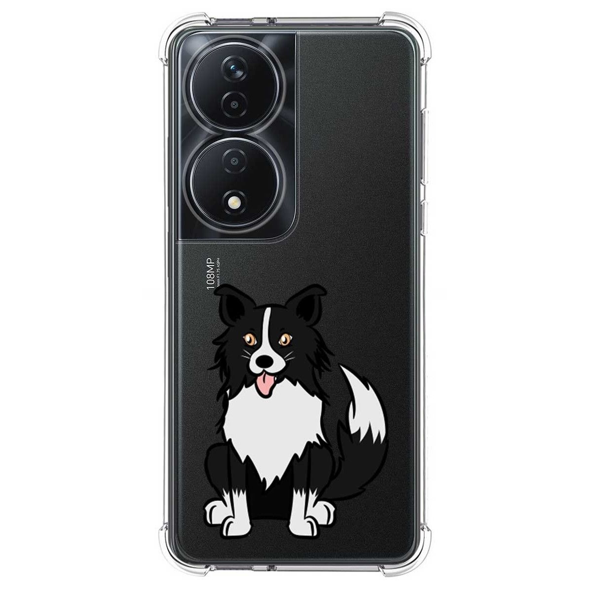 Funda Silicona Antigolpes para Huawei Honor 90 Smart 5G diseño Perros 01 Dibujos