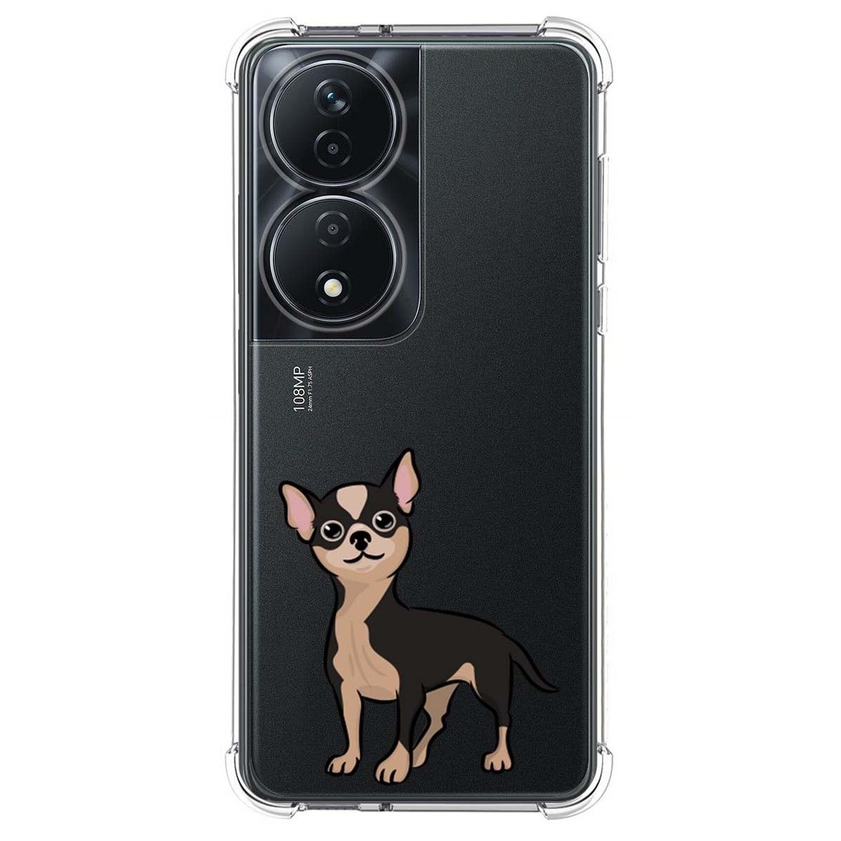 Funda Silicona Antigolpes para Huawei Honor 90 Smart 5G diseño Perros 05 Dibujos