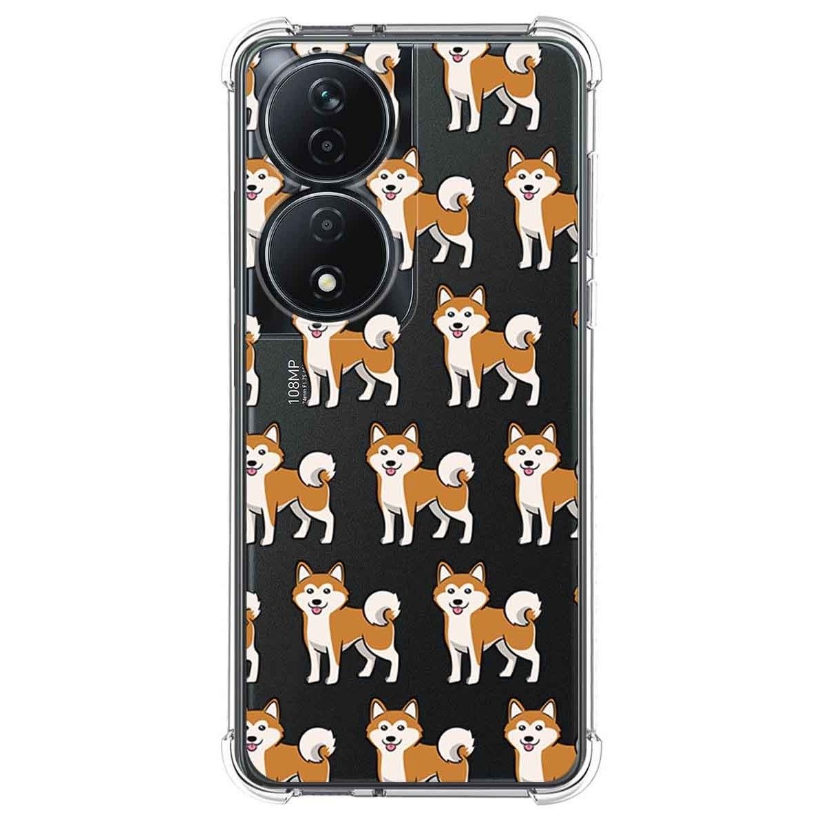 Funda Silicona Antigolpes para Huawei Honor 90 Smart 5G diseño Perros 08 Dibujos