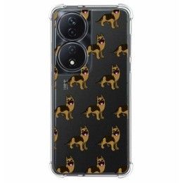 Funda Silicona Antigolpes para Huawei Honor 90 Smart 5G diseño Perros 09 Dibujos