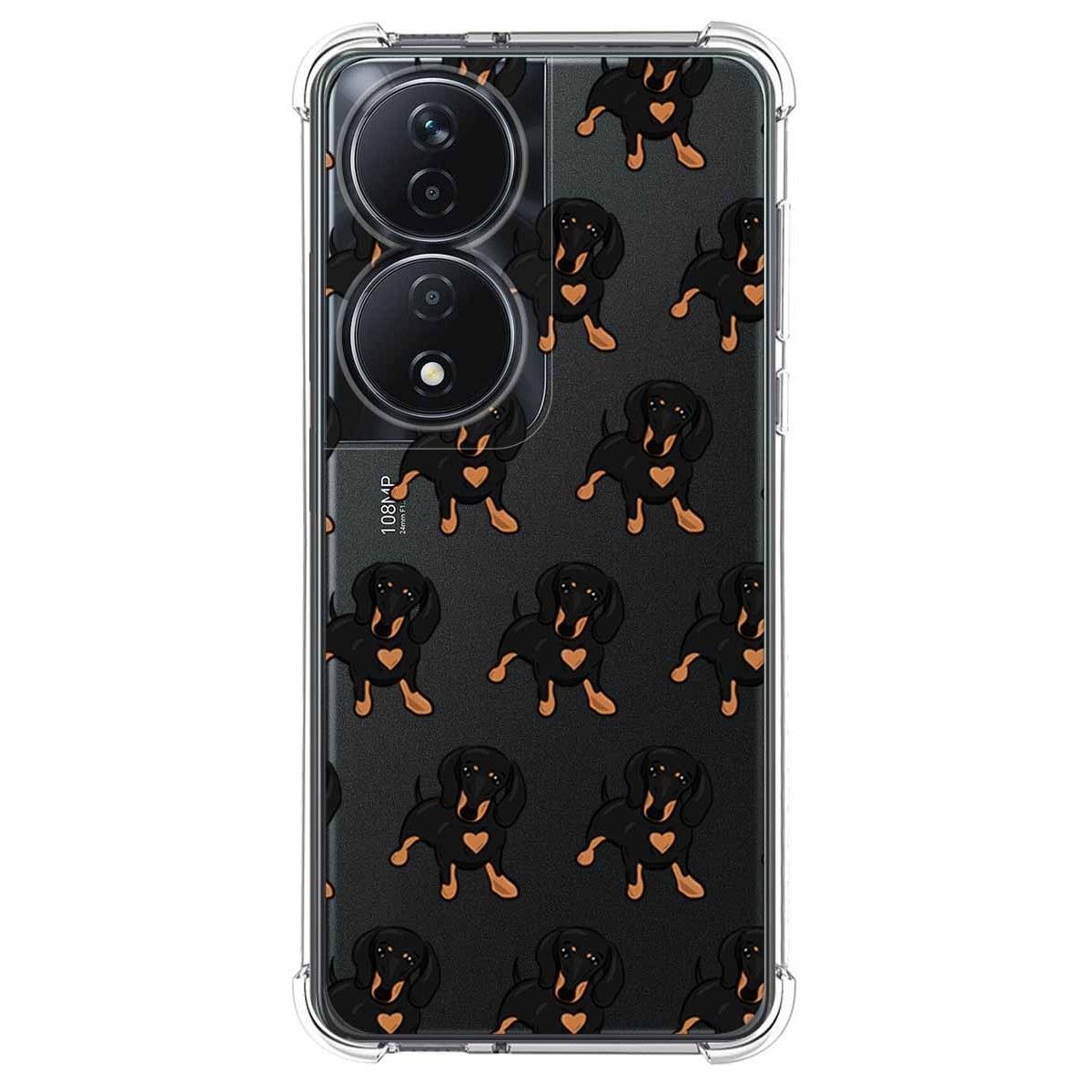 Funda Silicona Antigolpes para Huawei Honor 90 Smart 5G diseño Perros 10 Dibujos