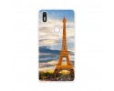 Funda Gel Tpu para Bq Aquaris X5 Plus Diseño Paris Dibujos