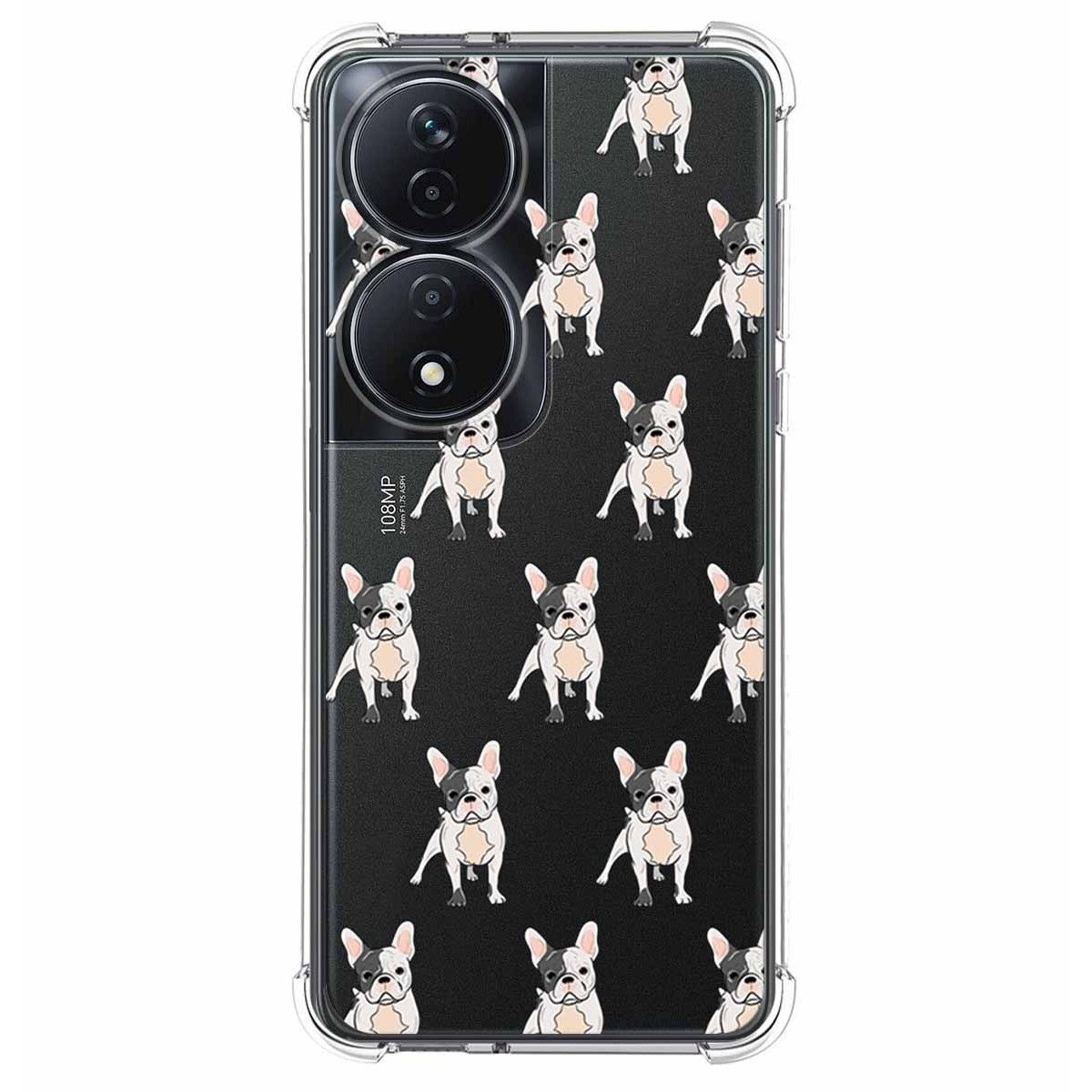 Funda Silicona Antigolpes para Huawei Honor 90 Smart 5G diseño Perros 12 Dibujos