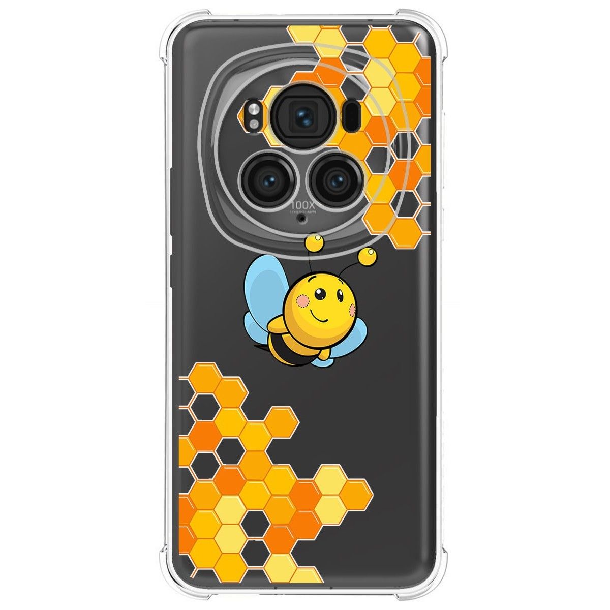 Funda Silicona Antigolpes para Huawei Honor Magic 6 Pro 5G diseño Abeja Dibujos
