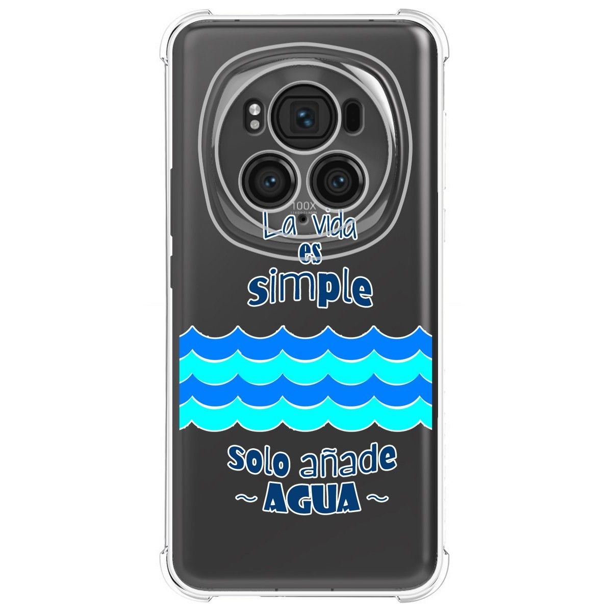 Funda Silicona Antigolpes para Huawei Honor Magic 6 Pro 5G diseño Agua Dibujos