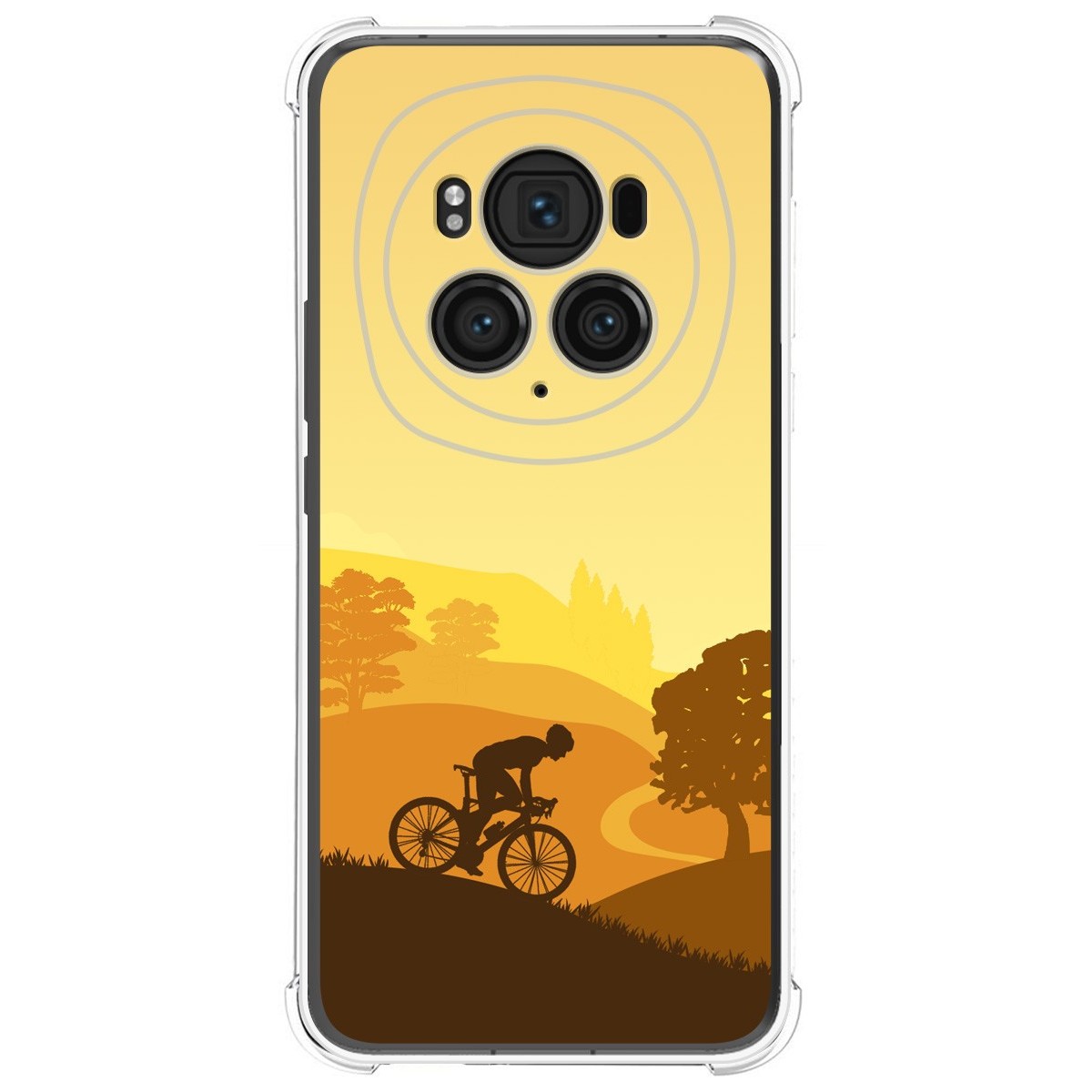 Funda Silicona Antigolpes para Huawei Honor Magic 6 Pro 5G diseño Ciclista Dibujos