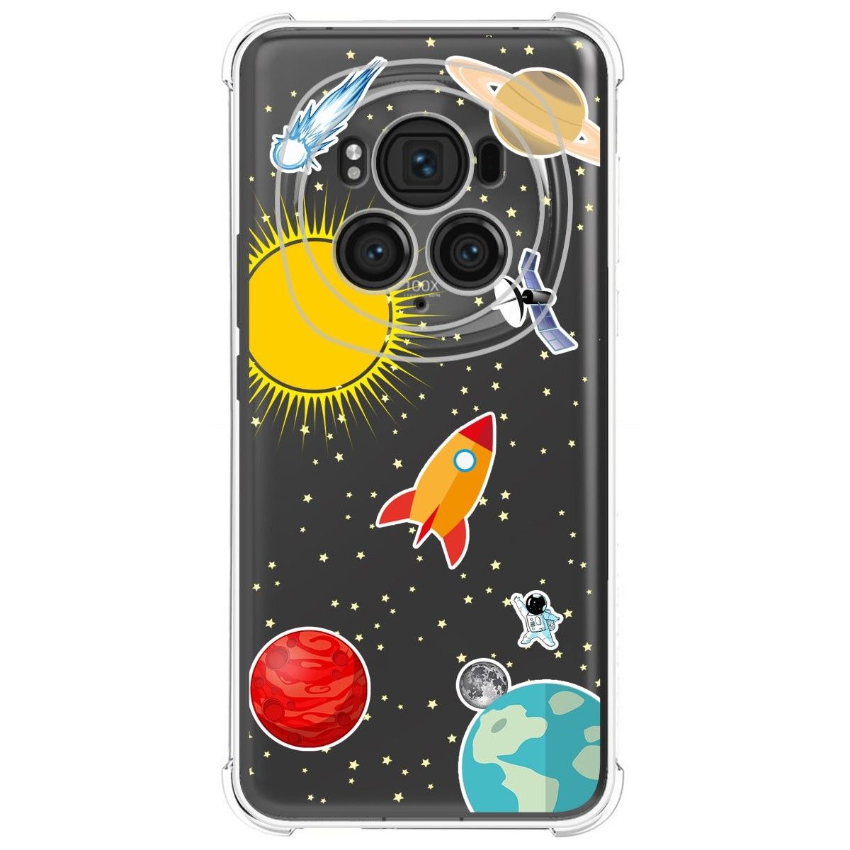 Funda Silicona Antigolpes para Huawei Honor Magic 6 Pro 5G diseño Espacio Dibujos
