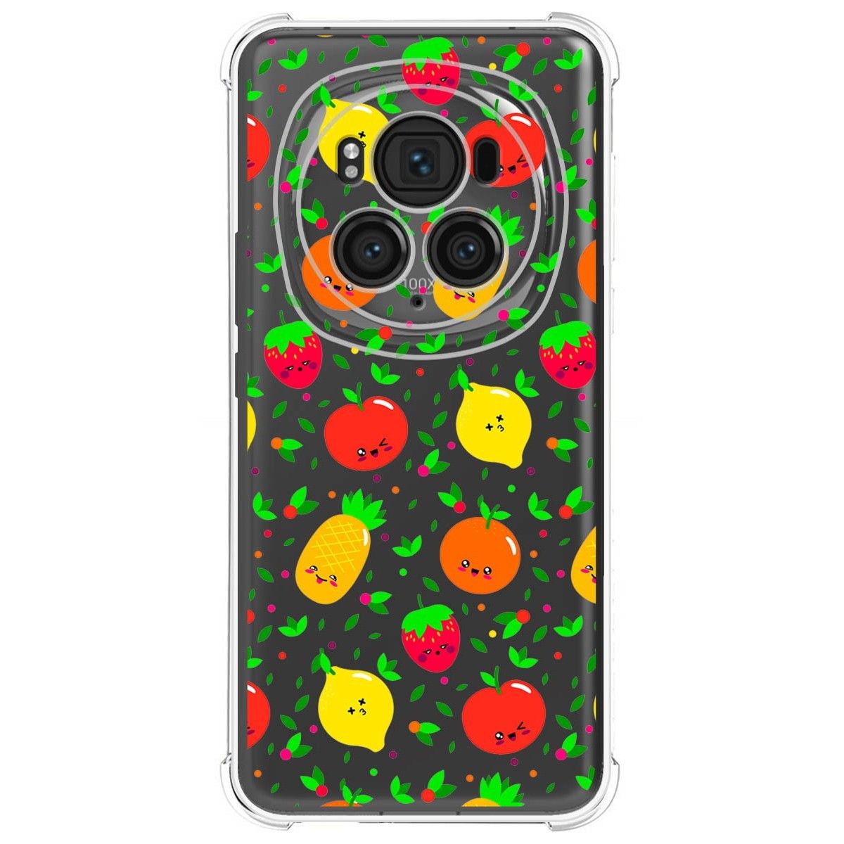 Funda Silicona Antigolpes para Huawei Honor Magic 6 Pro 5G diseño Frutas 01 Dibujos