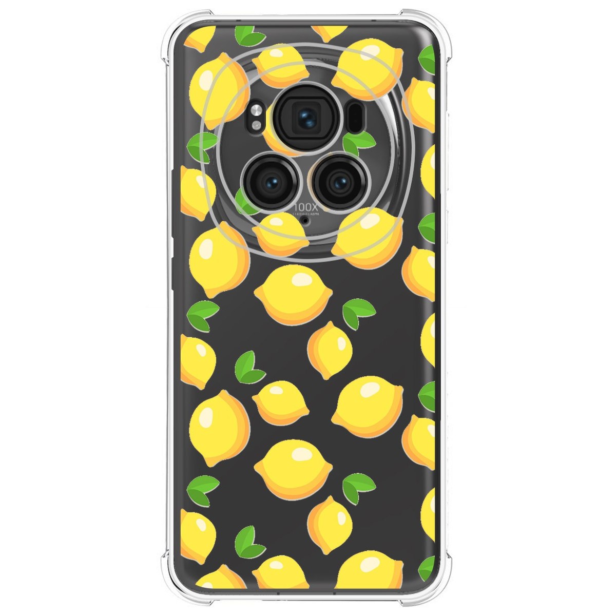 Funda Silicona Antigolpes para Huawei Honor Magic 6 Pro 5G diseño Limones Dibujos