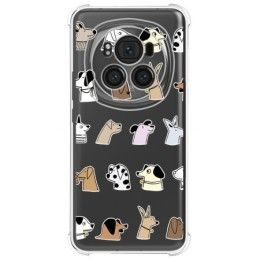 Funda Silicona Antigolpes para Huawei Honor Magic 6 Pro 5G diseño Perros Dibujos