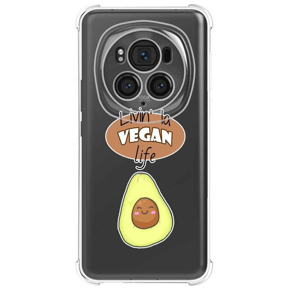 Funda Silicona Antigolpes para Huawei Honor Magic 6 Pro 5G diseño Vegan Life Dibujos