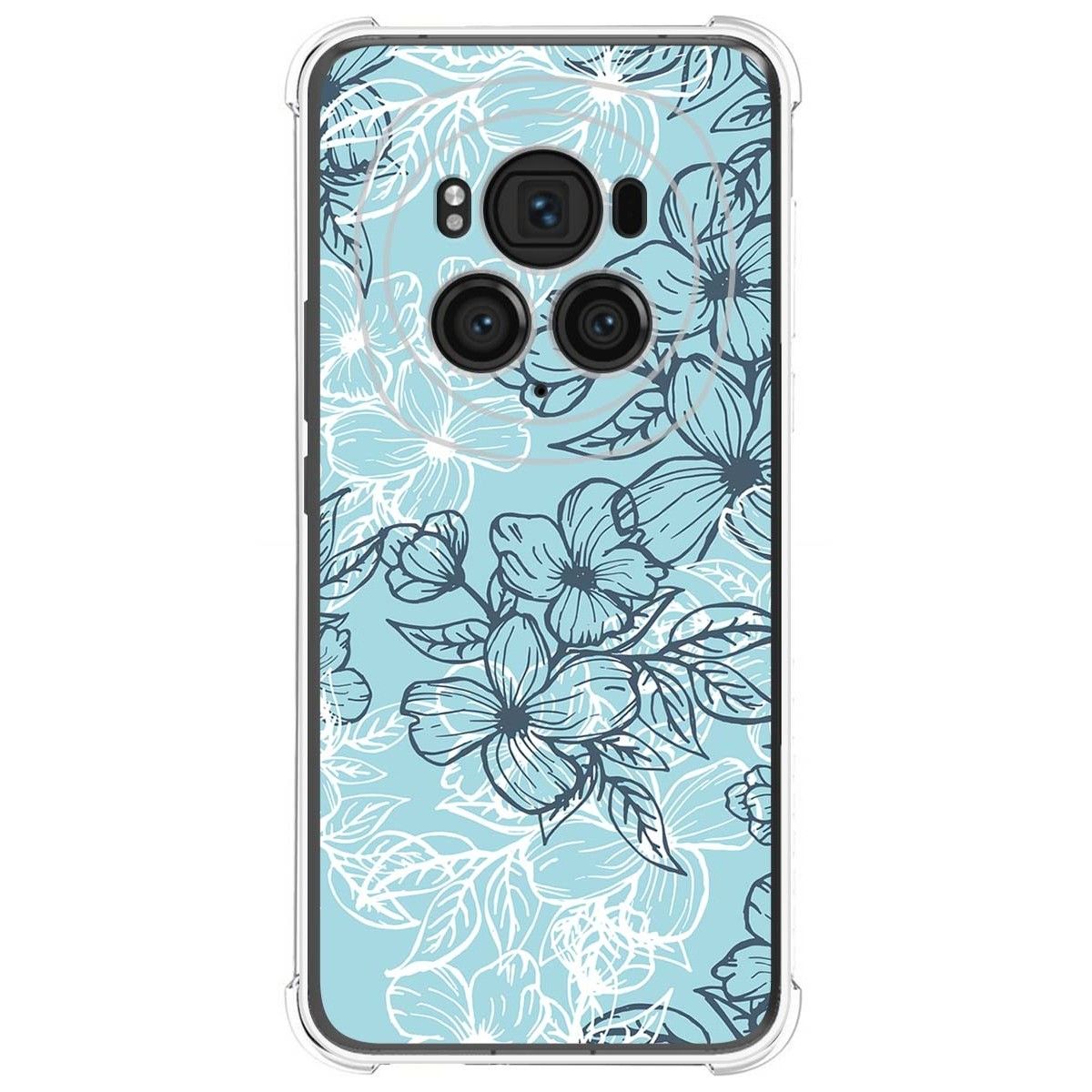 Funda Silicona Antigolpes para Huawei Honor Magic 6 Pro 5G diseño Flores 03 Dibujos