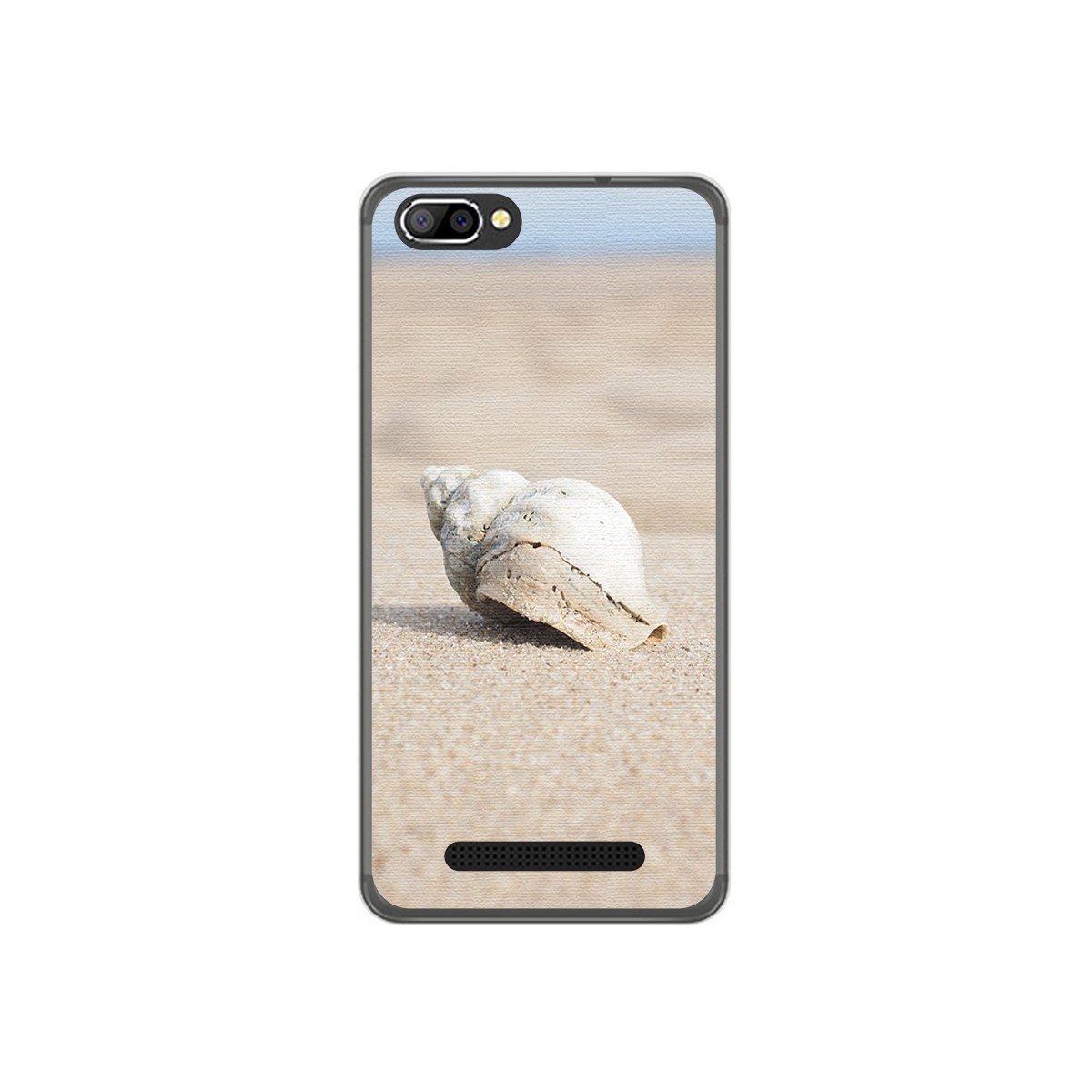 Funda Gel Tpu para Doogee X20 / X20L Diseño Concha Dibujos