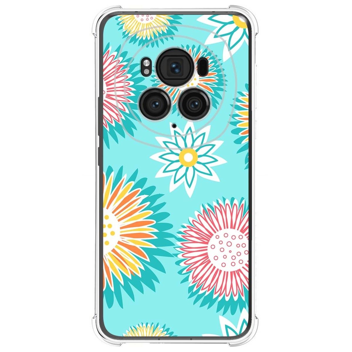 Funda Silicona Antigolpes para Huawei Honor Magic 6 Pro 5G diseño Flores 05 Dibujos