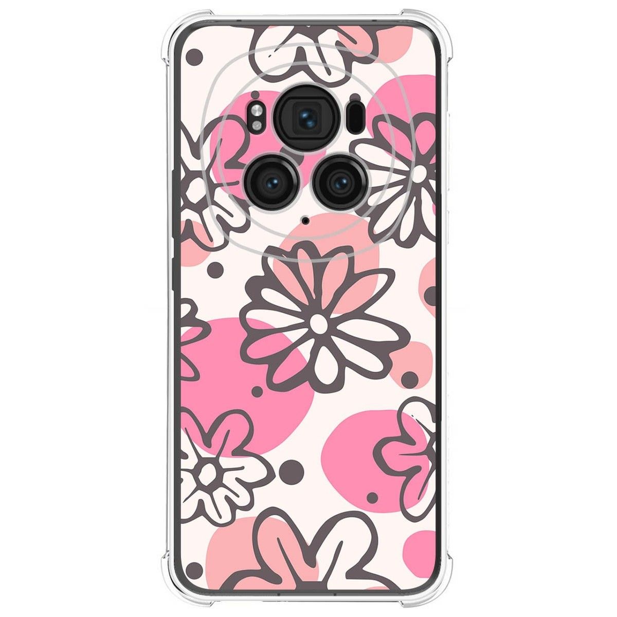Funda Silicona Antigolpes para Huawei Honor Magic 6 Pro 5G diseño Flores 09 Dibujos