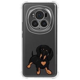 Funda Silicona Antigolpes para Huawei Honor Magic 6 Pro 5G diseño Perros 04 Dibujos