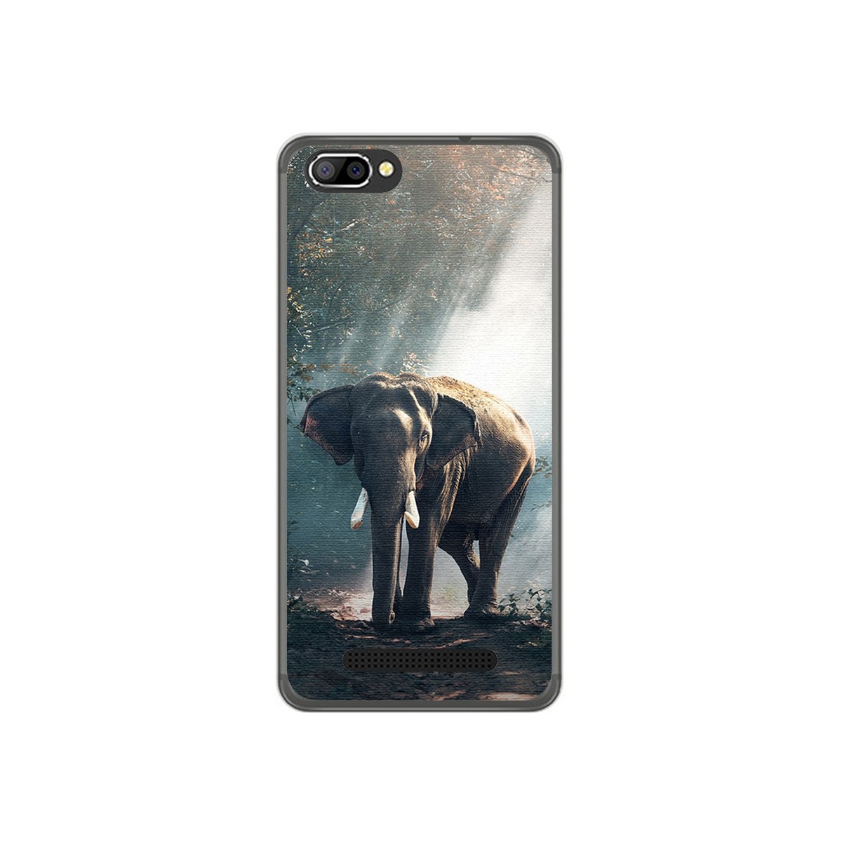 Funda Gel Tpu para Doogee X20 / X20L Diseño Elefante Dibujos