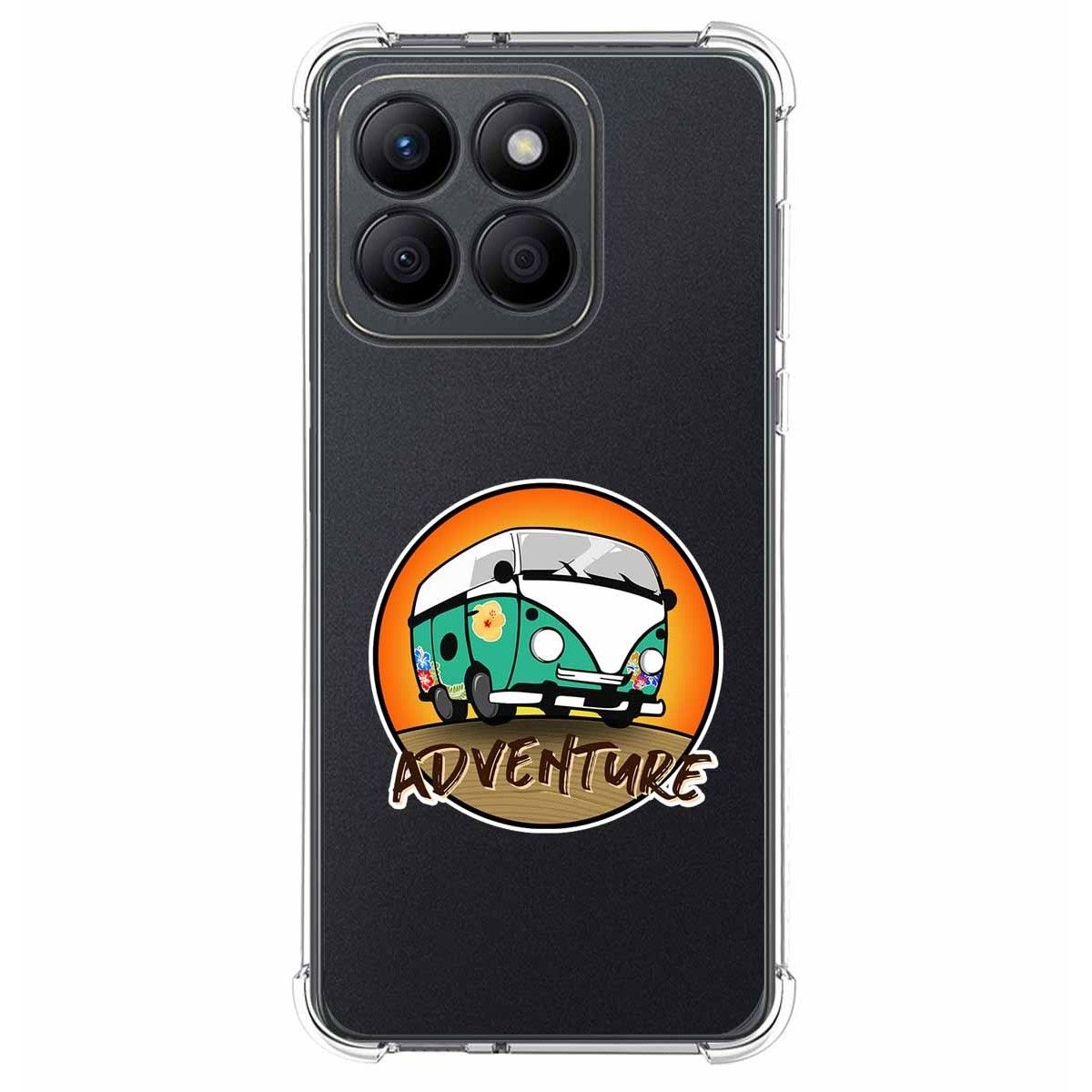 Funda Silicona Antigolpes para Huawei Honor X8b diseño Adventure Dibujos