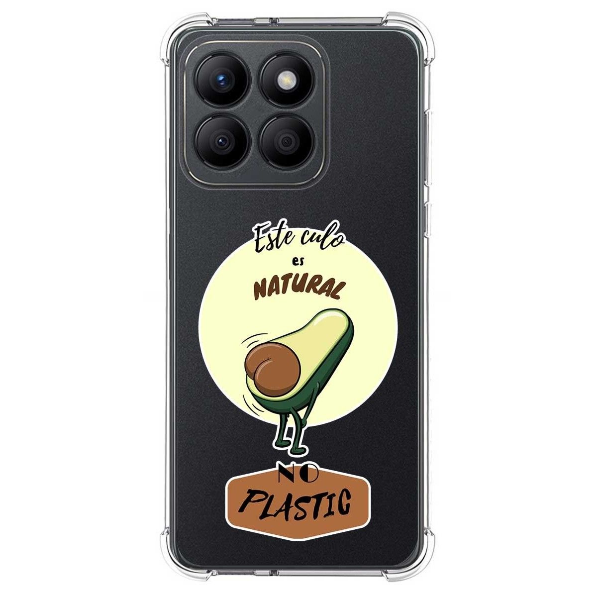 Funda Silicona Antigolpes para Huawei Honor X8b diseño Culo Natural Dibujos