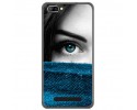 Funda Gel Tpu para Doogee X20 / X20L Diseño Ojo Dibujos