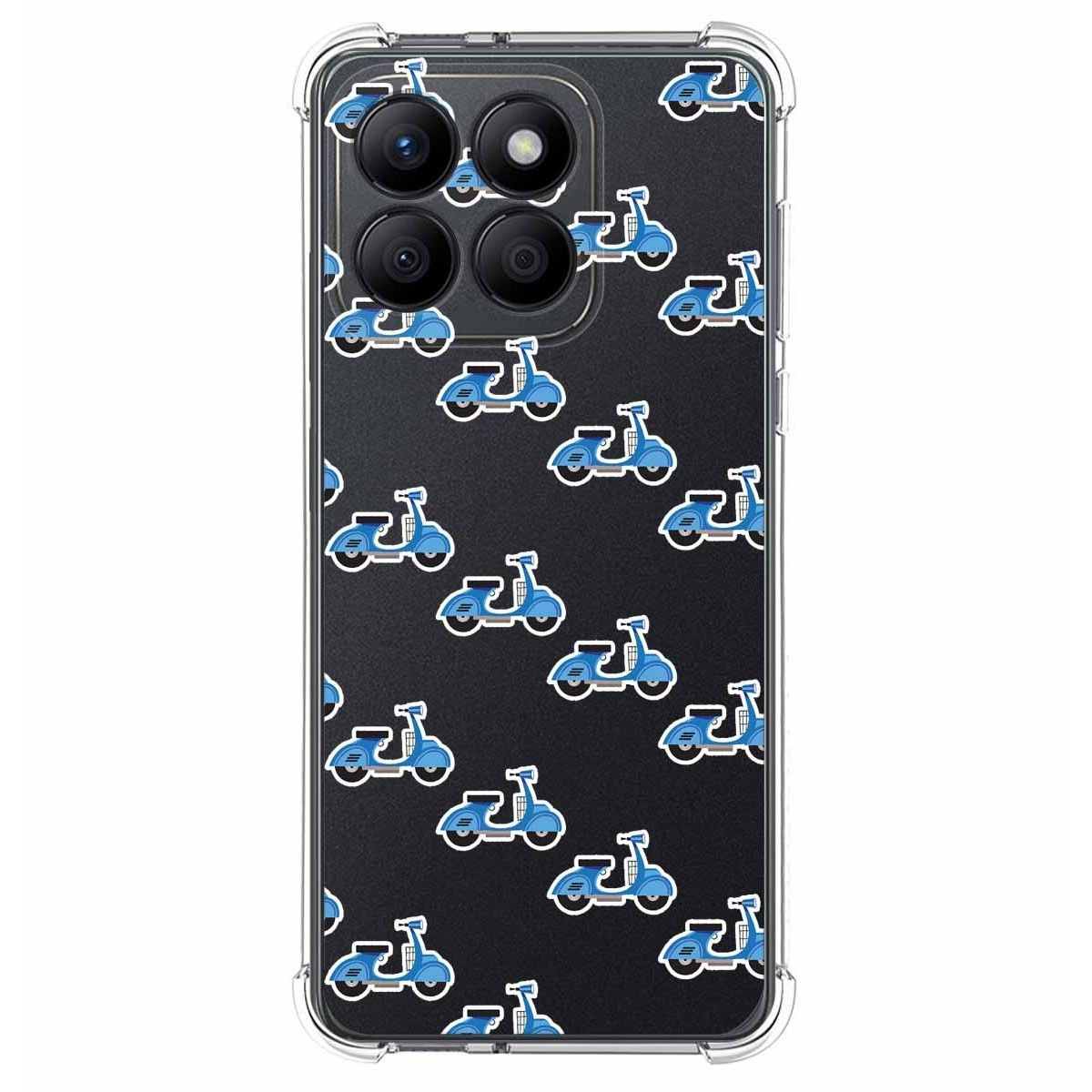 Funda Silicona Antigolpes para Huawei Honor X8b diseño Scooter Dibujos