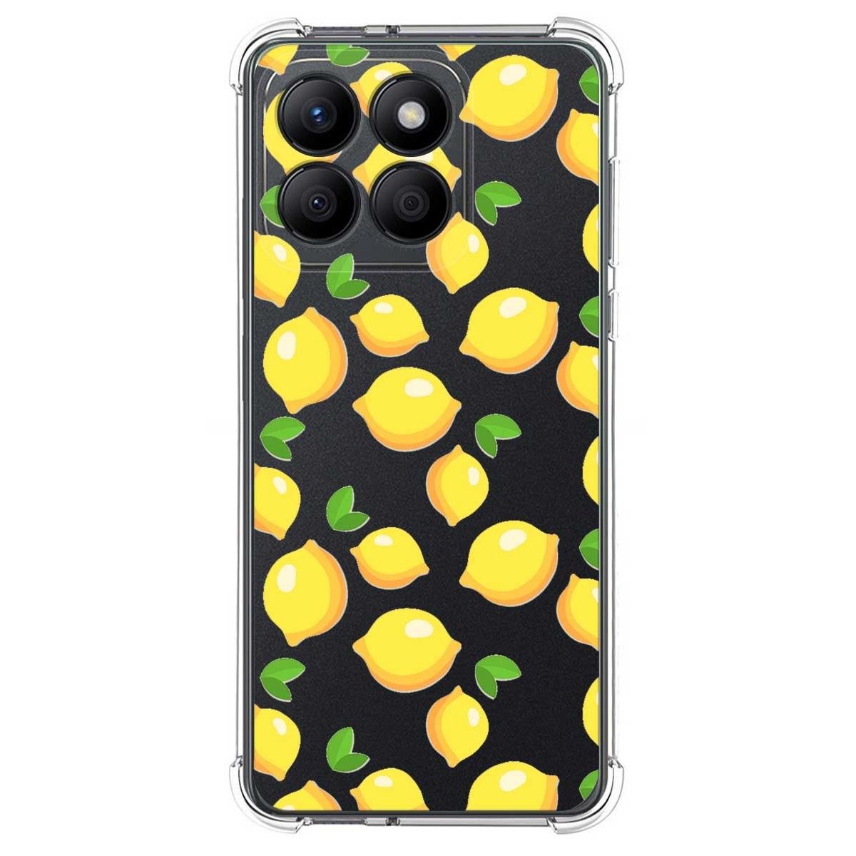 Funda Silicona Antigolpes para Huawei Honor X8b diseño Limones Dibujos