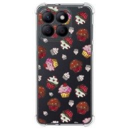 Funda Silicona Antigolpes para Huawei Honor X8b diseño Muffins Dibujos
