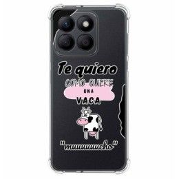 Funda Silicona Antigolpes para Huawei Honor X8b diseño Vaca Dibujos