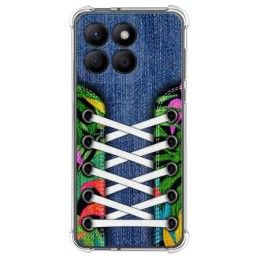 Funda Silicona Antigolpes para Huawei Honor X8b diseño Zapatillas 13 Dibujos