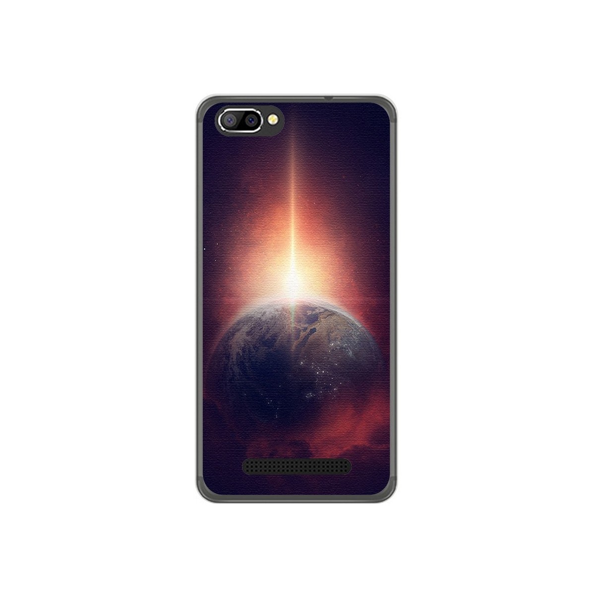 Funda Gel Tpu para Doogee X20 / X20L Diseño Tierra Dibujos