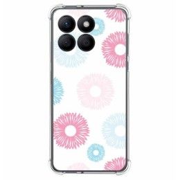 Funda Silicona Antigolpes para Huawei Honor X8b diseño Flores 06 Dibujos