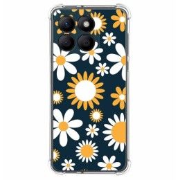 Funda Silicona Antigolpes para Huawei Honor X8b diseño Flores 08 Dibujos