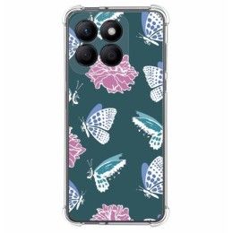 Funda Silicona Antigolpes para Huawei Honor X8b diseño Flores 10 Dibujos