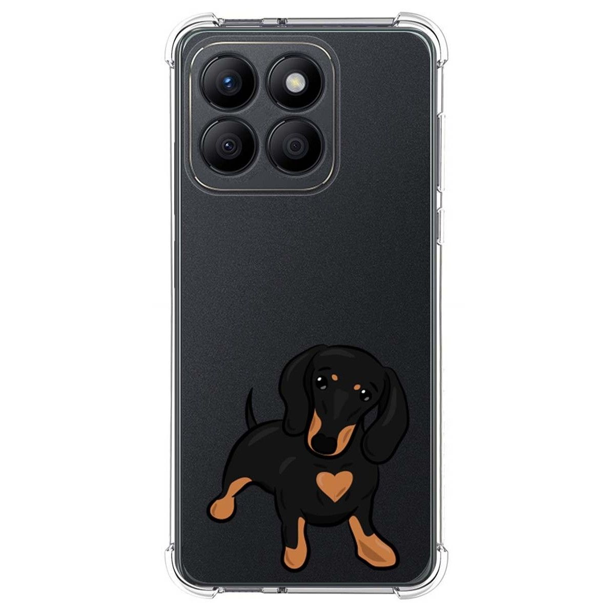 Funda Silicona Antigolpes para Huawei Honor X8b diseño Perros 04 Dibujos