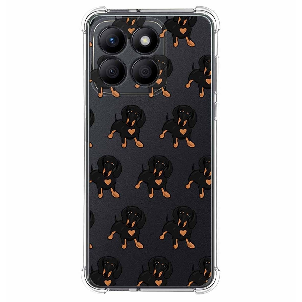 Funda Silicona Antigolpes para Huawei Honor X8b diseño Perros 10 Dibujos