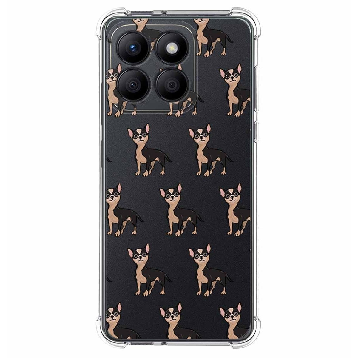 Funda Silicona Antigolpes para Huawei Honor X8b diseño Perros 11 Dibujos