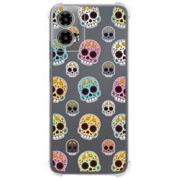 Funda Silicona Antigolpes para Motorola Moto G34 5G diseño Catrina Dibujos