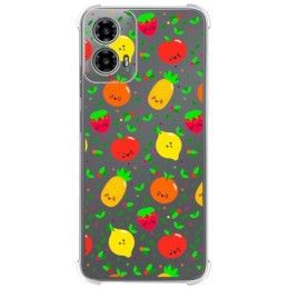 Funda Silicona Antigolpes para Motorola Moto G34 5G diseño Frutas 01 Dibujos