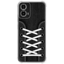 Funda Silicona Antigolpes para Motorola Moto G34 5G diseño Zapatillas 02 Dibujos
