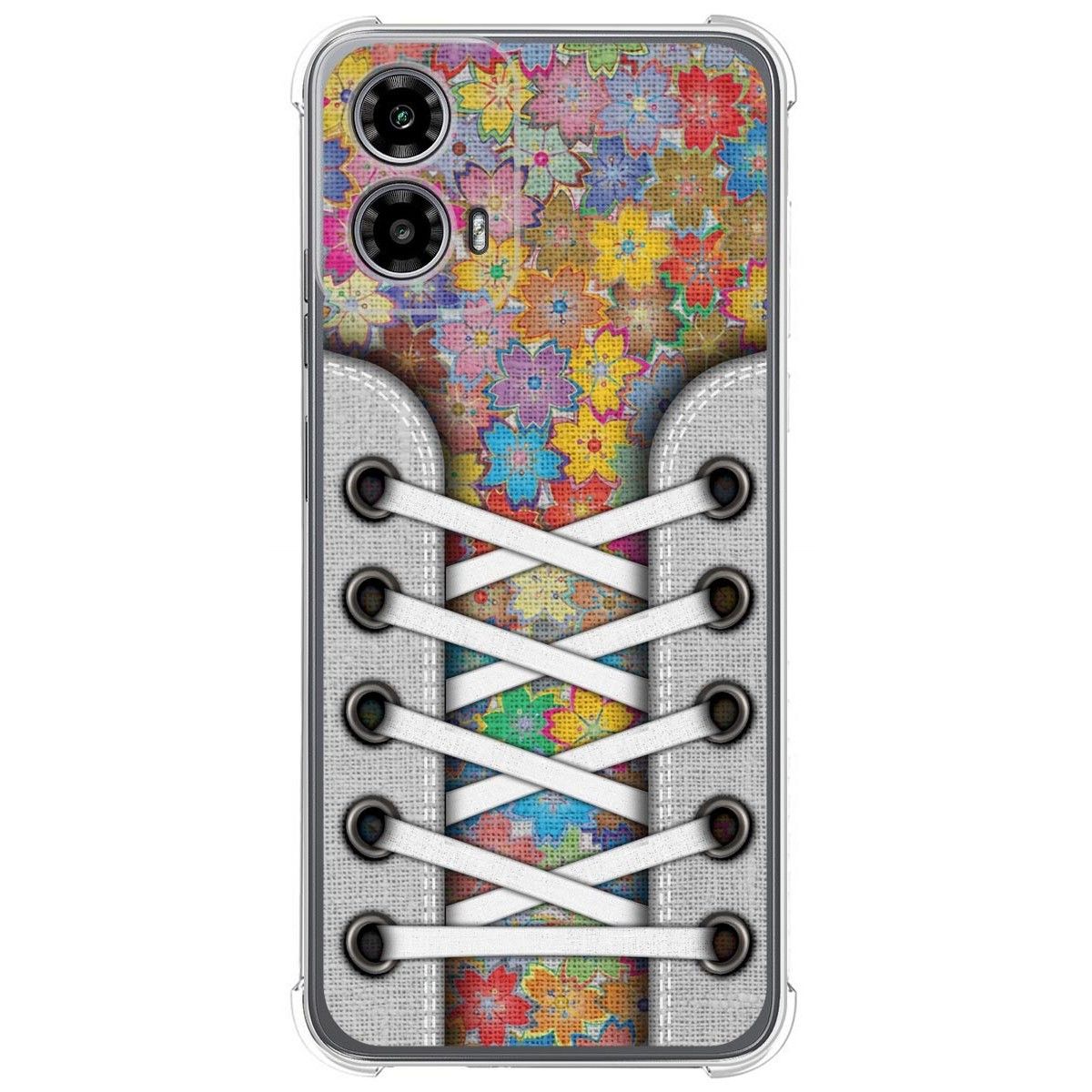 Funda Silicona Antigolpes para Motorola Moto G34 5G diseño Zapatillas 05 Dibujos