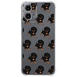 Funda Silicona Antigolpes para Motorola Moto G34 5G diseño Perros 10 Dibujos