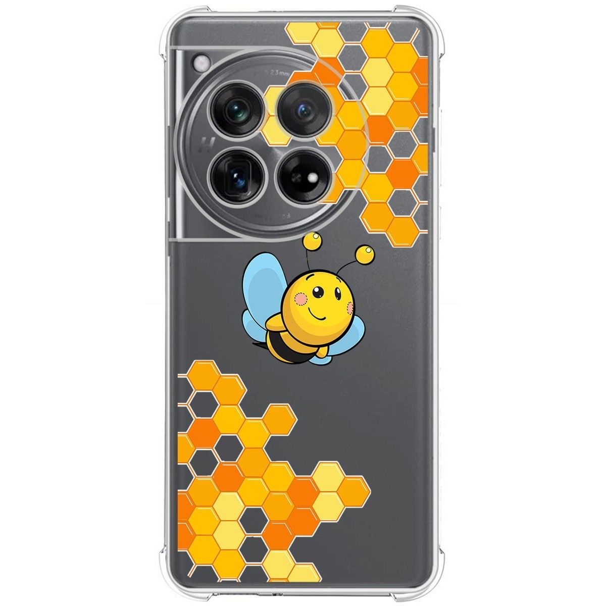 Funda Silicona Antigolpes para Oneplus 12 5G diseño Abeja Dibujos