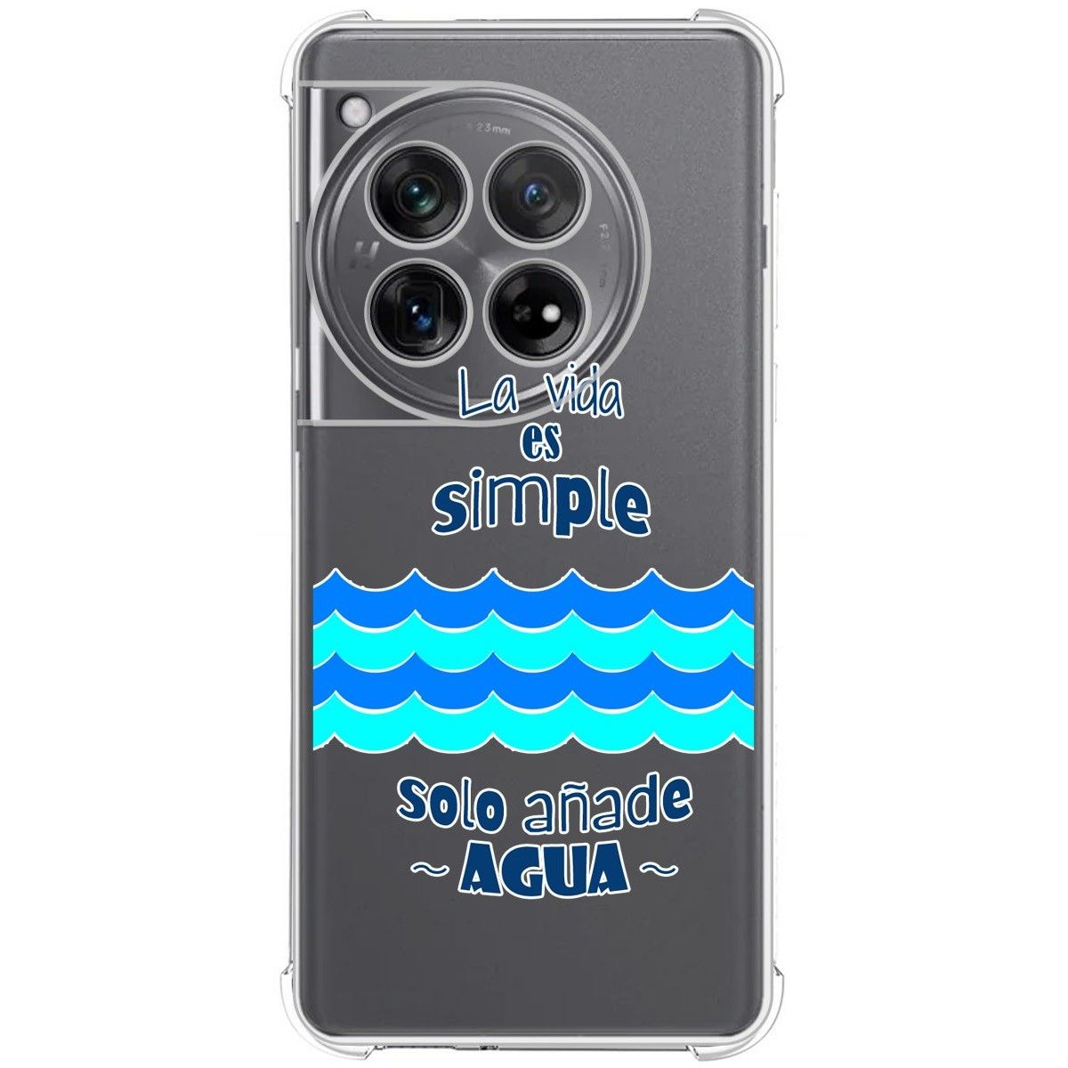 Funda Silicona Antigolpes para Oneplus 12 5G diseño Agua Dibujos