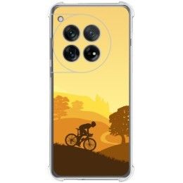 Funda Silicona Antigolpes para Oneplus 12 5G diseño Ciclista Dibujos